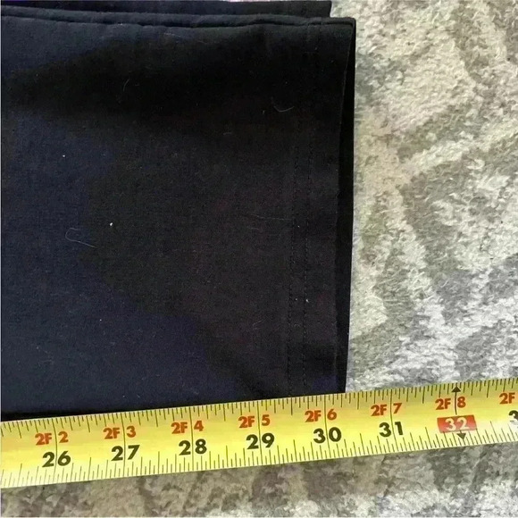 Orvis Sweatpants Men Size Medium Black Drawstring Lounge Stretch - Picture 8 of 10